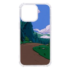 Adventure Time Cartoon Pathway Iphone 13 Pro Tpu Uv Print Case by Sarkoni