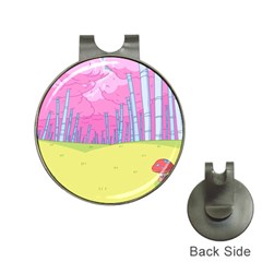 Red Mushroom Animation Adventure Time Cartoon Multi Colored Hat Clips With Golf Markers by Sarkoni