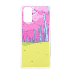 Red Mushroom Animation Adventure Time Cartoon Multi Colored Samsung Galaxy Note 20 Tpu Uv Case by Sarkoni