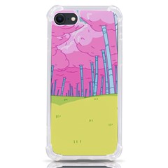 Red Mushroom Animation Adventure Time Cartoon Multi Colored Iphone Se by Sarkoni