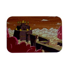 Animated Castle Illustration Adventure Time Cartoon Nature Open Lid Metal Box (silver)   by Sarkoni