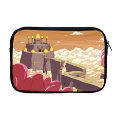 Animated Castle Illustration Adventure Time Cartoon Nature Apple Macbook Pro 17  Zipper Case by Sarkoni