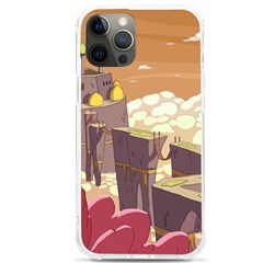 Animated Castle Illustration Adventure Time Cartoon Nature Iphone 12 Pro Max Tpu Uv Print Case by Sarkoni