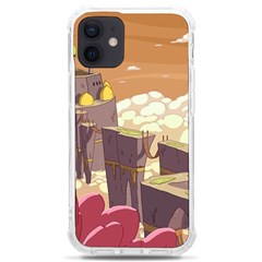 Animated Castle Illustration Adventure Time Cartoon Nature Iphone 12 Mini Tpu Uv Print Case	 by Sarkoni