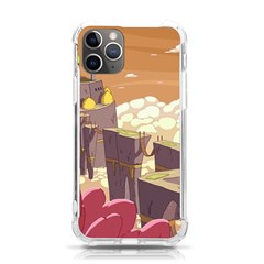 Animated Castle Illustration Adventure Time Cartoon Nature Iphone 11 Pro 5 8 Inch Tpu Uv Print Case by Sarkoni