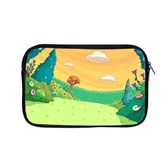 Green Field Illustration Adventure Time Multi Colored Apple Macbook Pro 13  Zipper Case by Sarkoni