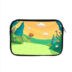 Green Field Illustration Adventure Time Multi Colored Apple Macbook Pro 15  Zipper Case by Sarkoni