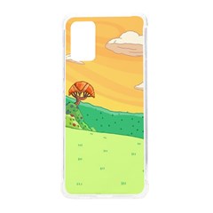 Green Field Illustration Adventure Time Multi Colored Samsung Galaxy S20plus 6 7 Inch Tpu Uv Case by Sarkoni