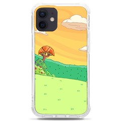 Green Field Illustration Adventure Time Multi Colored Iphone 12 Mini Tpu Uv Print Case	 by Sarkoni