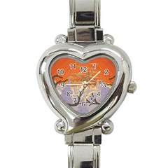 Adventure Time Cartoon Landscape Trees Heart Italian Charm Watch by Sarkoni