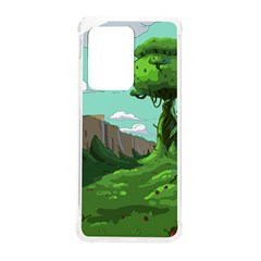 Adventure Time Cartoon Green Color Nature  Sky Samsung Galaxy S20 Ultra 6 9 Inch Tpu Uv Case by Sarkoni