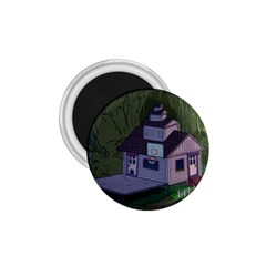 Purple House Cartoon Character Adventure Time Architecture 1 75  Magnets by Sarkoni