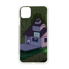 Purple House Cartoon Character Adventure Time Architecture Iphone 11 Tpu Uv Print Case by Sarkoni