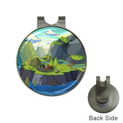 Cartoon Network Mountains Landscapes Seas Illustrations Adventure Time Rivers Hat Clips with Golf Markers