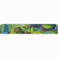 Cartoon Network Mountains Landscapes Seas Illustrations Adventure Time Rivers Small Bar Mat