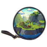 Cartoon Network Mountains Landscapes Seas Illustrations Adventure Time Rivers Classic 20-CD Wallets Front