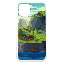 Cartoon Network Mountains Landscapes Seas Illustrations Adventure Time Rivers iPhone 12/12 Pro TPU UV Print Case