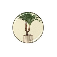 Tree Vector Art In A Flower Pot Hat Clip Ball Marker (4 Pack) by Sarkoni