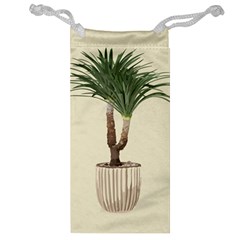 Tree Vector Art In A Flower Pot Jewelry Bag by Sarkoni