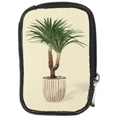 Tree Vector Art In A Flower Pot Compact Camera Leather Case by Sarkoni