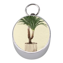 Tree Vector Art In A Flower Pot Mini Silver Compasses by Sarkoni