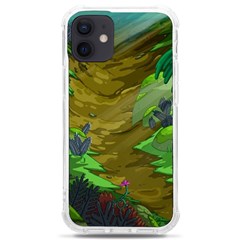 Green Pine Trees Wallpaper Adventure Time Cartoon Green Color Iphone 12 Mini Tpu Uv Print Case	 by Sarkoni