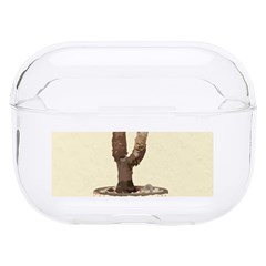 Tree Vector Art In A Flower Pot Hard Pc Airpods Pro Case by Sarkoni