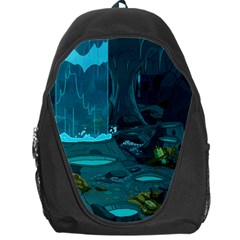 Waterfalls Wallpaper Adventure Time Backpack Bag by Sarkoni