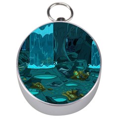 Waterfalls Wallpaper Adventure Time Silver Compasses by Sarkoni