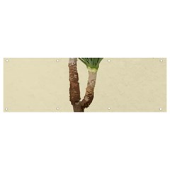 Tree Vector Art In A Flower Pot Banner And Sign 9  X 3  by Sarkoni