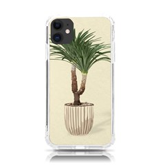 Tree Vector Art In A Flower Pot Iphone 11 Tpu Uv Print Case by Sarkoni