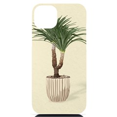 Tree Vector Art In A Flower Pot Iphone 14 Plus Black Uv Print Case by Sarkoni