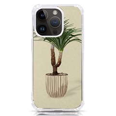 Tree Vector Art In A Flower Pot Iphone 14 Pro Tpu Uv Print Case by Sarkoni