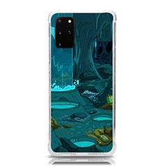 Waterfalls Wallpaper Adventure Time Samsung Galaxy S20plus 6 7 Inch Tpu Uv Case by Sarkoni