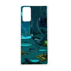 Waterfalls Wallpaper Adventure Time Samsung Galaxy Note 20 Tpu Uv Case by Sarkoni