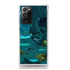 Waterfalls Wallpaper Adventure Time Samsung Galaxy Note 20 Ultra Tpu Uv Case by Sarkoni