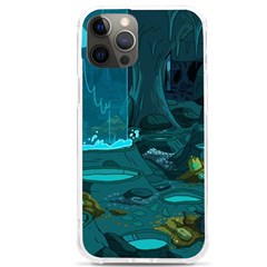 Waterfalls Wallpaper Adventure Time Iphone 12 Pro Max Tpu Uv Print Case by Sarkoni