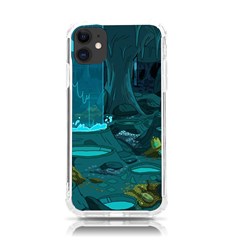 Waterfalls Wallpaper Adventure Time Iphone 11 Tpu Uv Print Case by Sarkoni