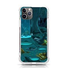 Waterfalls Wallpaper Adventure Time Iphone 11 Pro 5 8 Inch Tpu Uv Print Case by Sarkoni