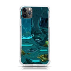 Waterfalls Wallpaper Adventure Time Iphone 11 Pro Max 6 5 Inch Tpu Uv Print Case by Sarkoni