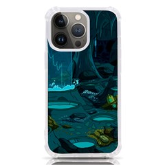 Waterfalls Wallpaper Adventure Time Iphone 13 Pro Tpu Uv Print Case by Sarkoni