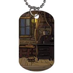 Adventure Time Finn The Human Jake The Dog Dog Tag (one Side) by Sarkoni