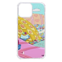 Pillows And Vegetable Field Illustration Adventure Time Cartoon Iphone 13 Pro Max Tpu Uv Print Case by Sarkoni