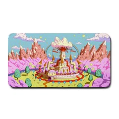 Adventure Time Multi Colored Celebration Nature Medium Bar Mat by Sarkoni