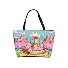 Adventure Time Multi Colored Celebration Nature Classic Shoulder Handbag by Sarkoni