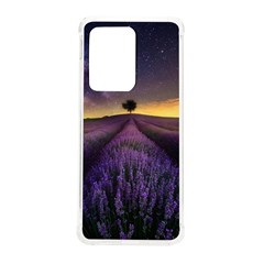 Bed Of Purple Petaled Flowers Photography Landscape Nature Samsung Galaxy S20 Ultra 6 9 Inch Tpu Uv Case by Sarkoni