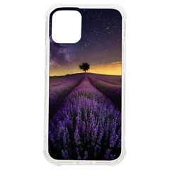 Bed Of Purple Petaled Flowers Photography Landscape Nature Iphone 12 Mini Tpu Uv Print Case	 by Sarkoni