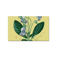 Botanical Plants Green Sticker Rectangular (100 Pack) by Sarkoni