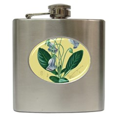 Botanical Plants Green Hip Flask (6 Oz) by Sarkoni