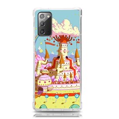 Adventure Time Multi Colored Celebration Nature Samsung Galaxy Note 20 Tpu Uv Case by Sarkoni